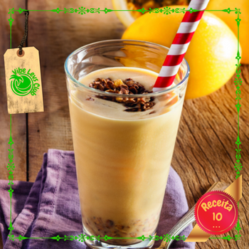 Shake Mousse de Maracujá Crocante