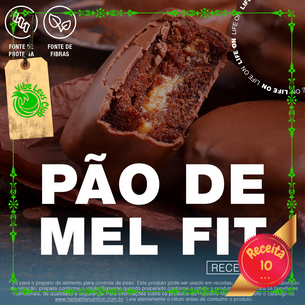Pão de Mel Fit