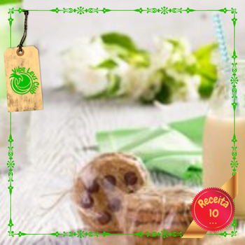 Cookie Integral com Gotas de Chocolate