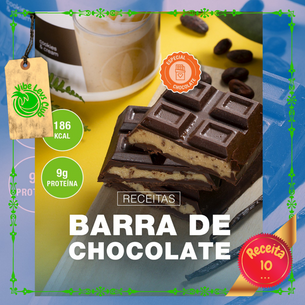 Barra de Chocolate Recheada Proteica