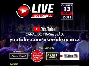 Artistas promovem Live Solidária em Homenagem ao 60° Aniversário de Sobradinho