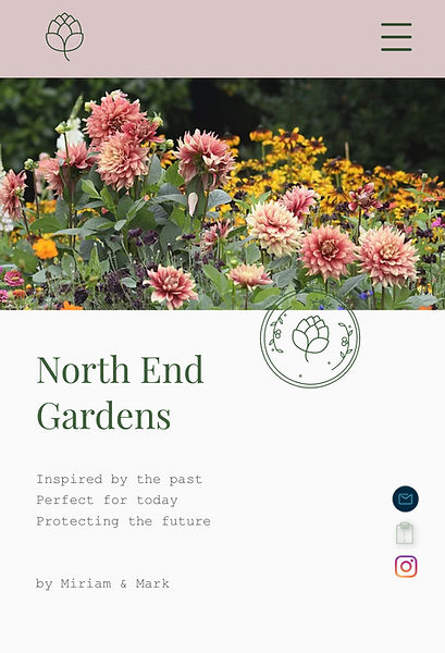 North End Gardens - horticultural project focused  on reducing our enviromental impact and supporting local wildlife