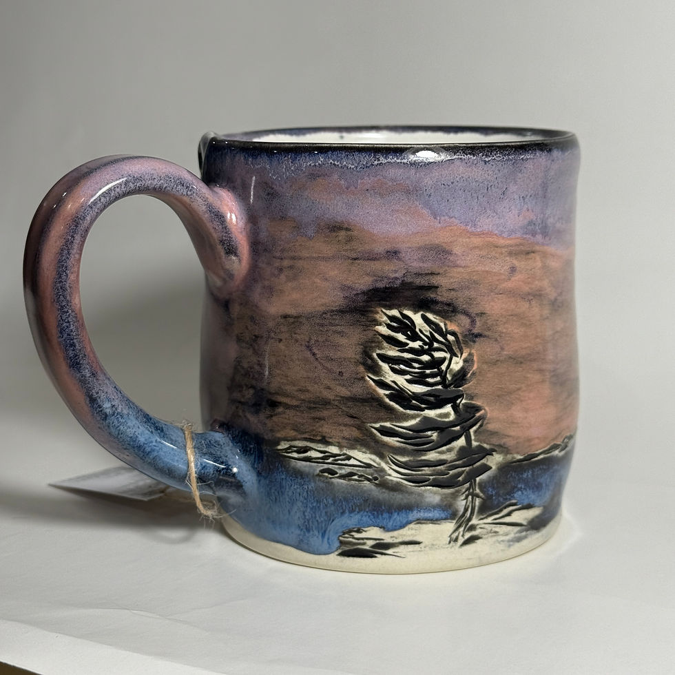 Thumbnail: MJC- SUNSET HANDMADE MUG