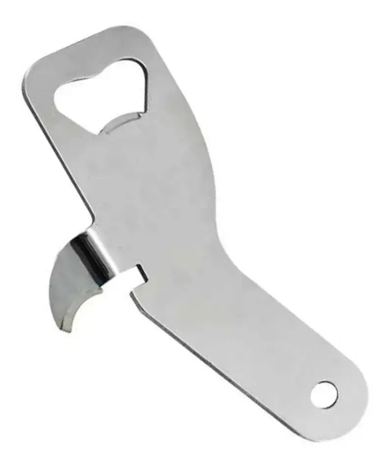 Abridor P/ Latas E Garrafas Em Aço Inox Profissional Cozinha