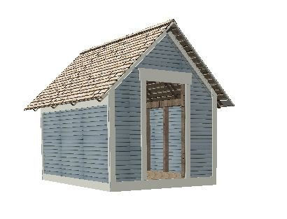 little house render