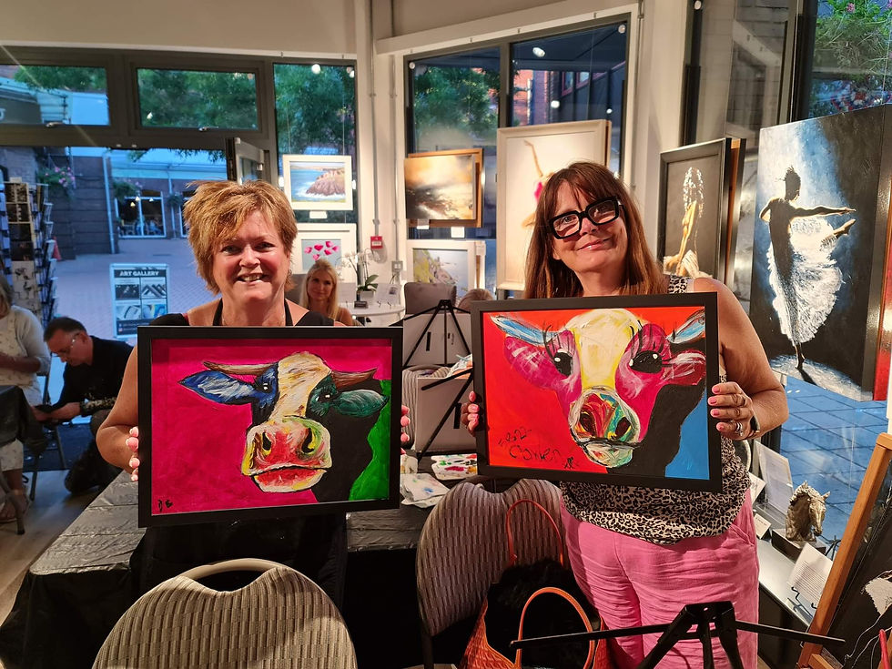 Pop Art Cow - Aug 22