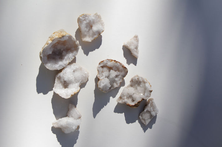 geode still-life photography by Nikki Usui