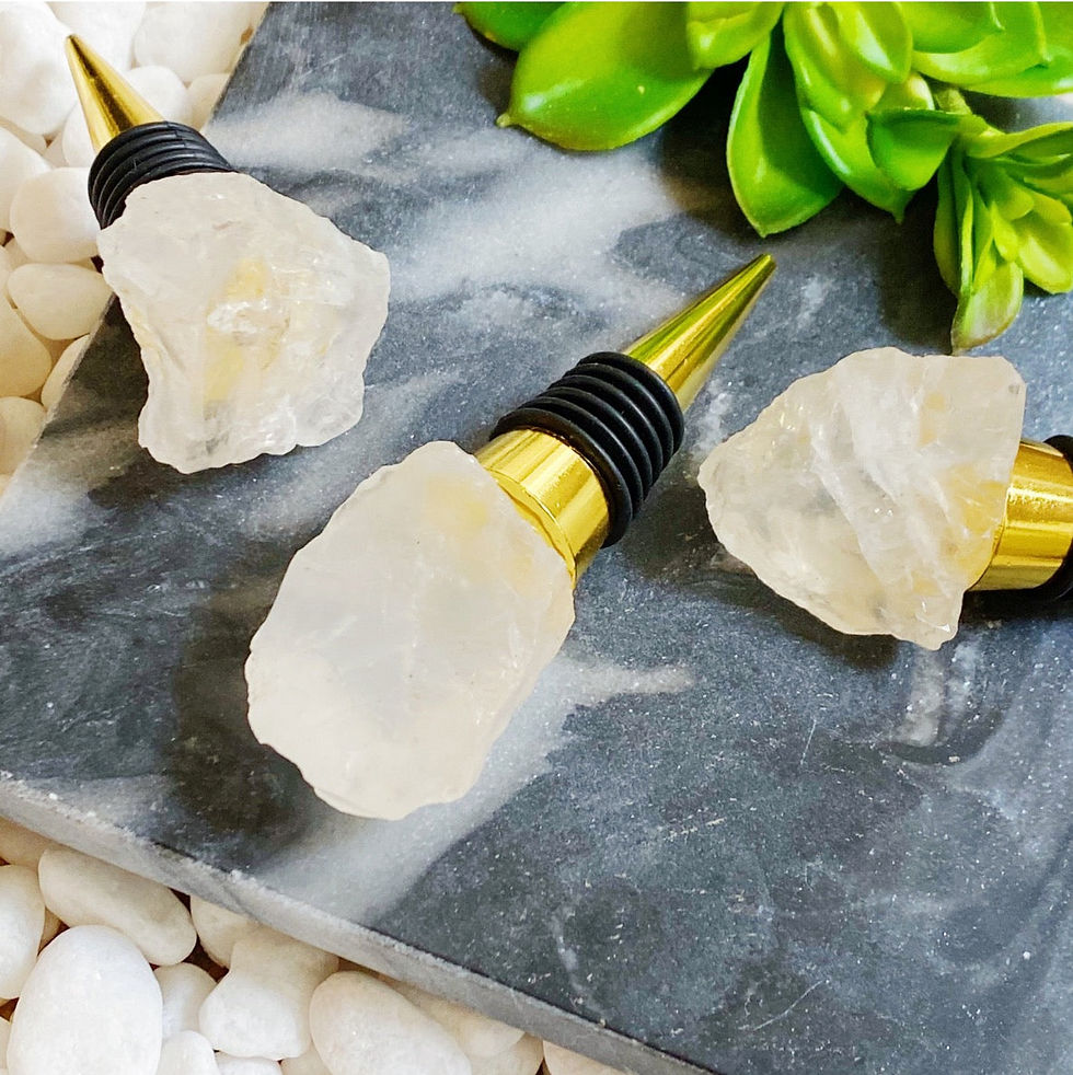 Miniatura: Beauty of Nature Stone Wine Stopper