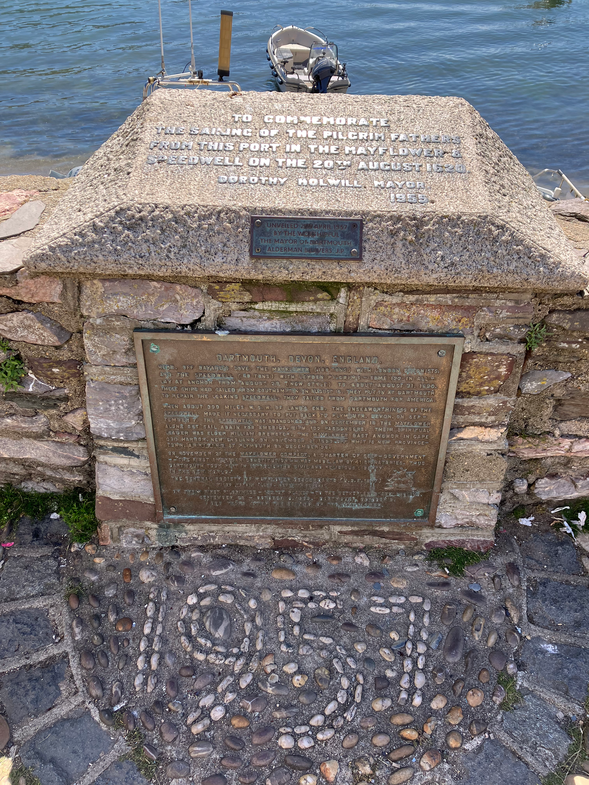 Another Pilgrim Plymouth plaque 