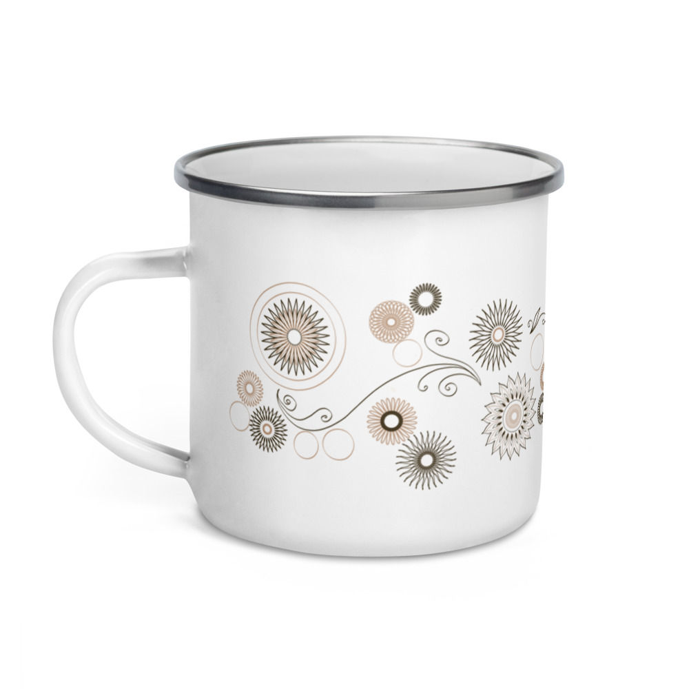 Boho Dreams Enamel Mug