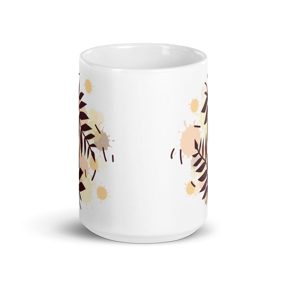Thumbnail: Boho nature glossy mug