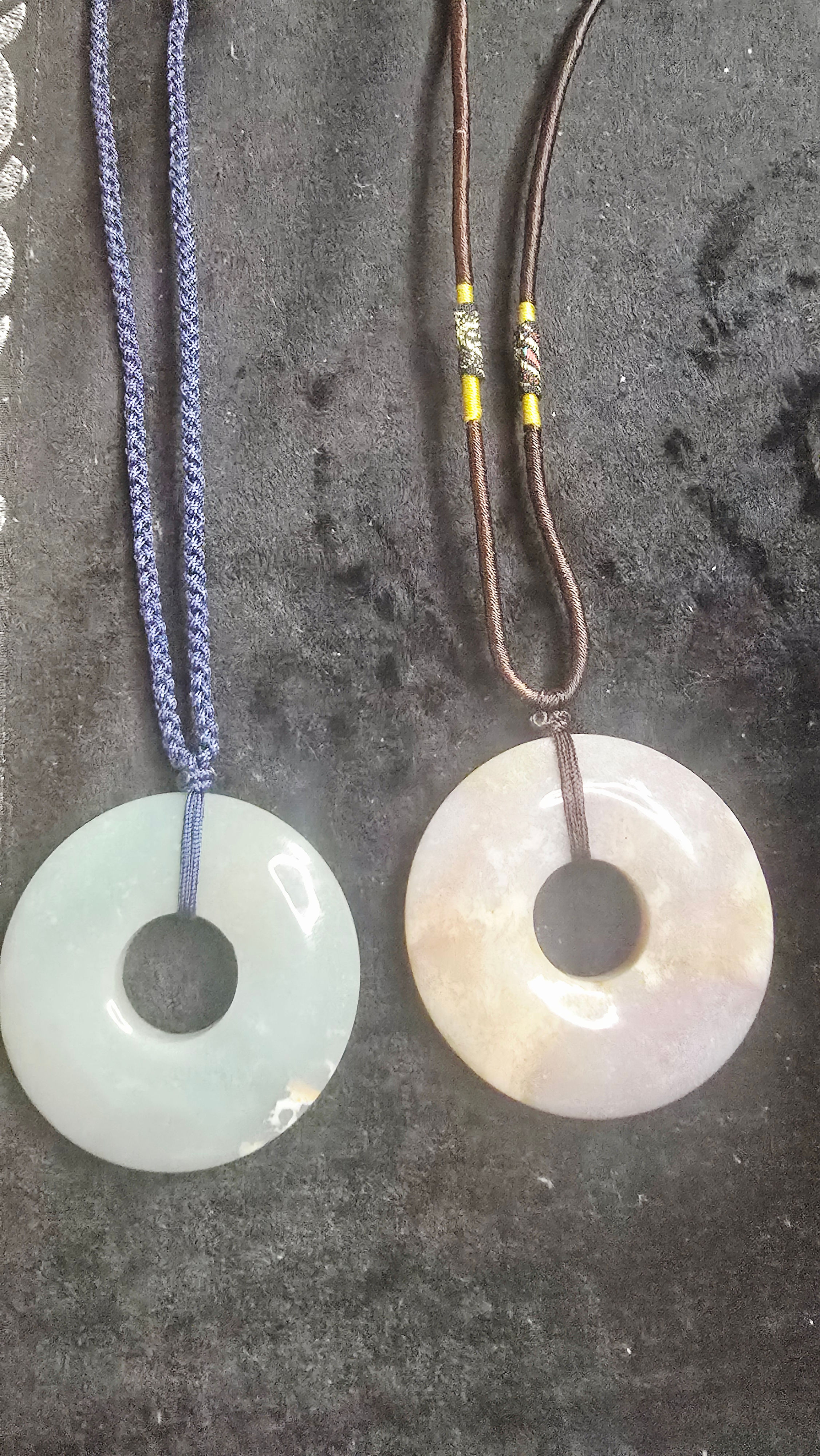 Pop Up Shop Donut Agate Necklace