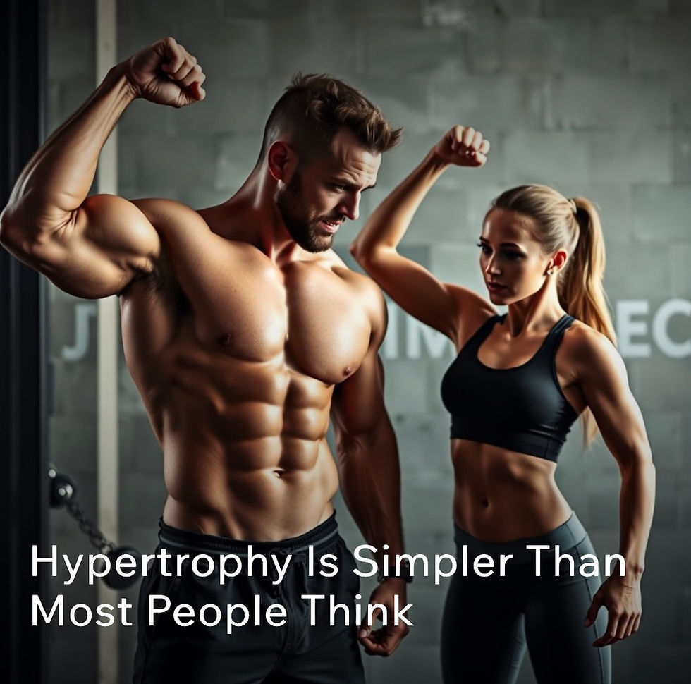 Hypertrophy Is Simpler Than Most People Think