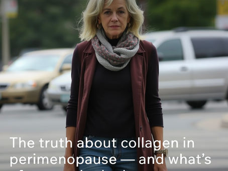 The truth about collagen in perimenopause — and what’s often overlooked