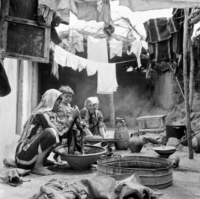 1948 UNRWA Palestinian Refugee Camp summer of 1948