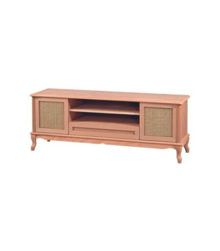 Masiflife Hasırlı 160 Cm Lükens Plazma - Cilasız Ham Ahşap