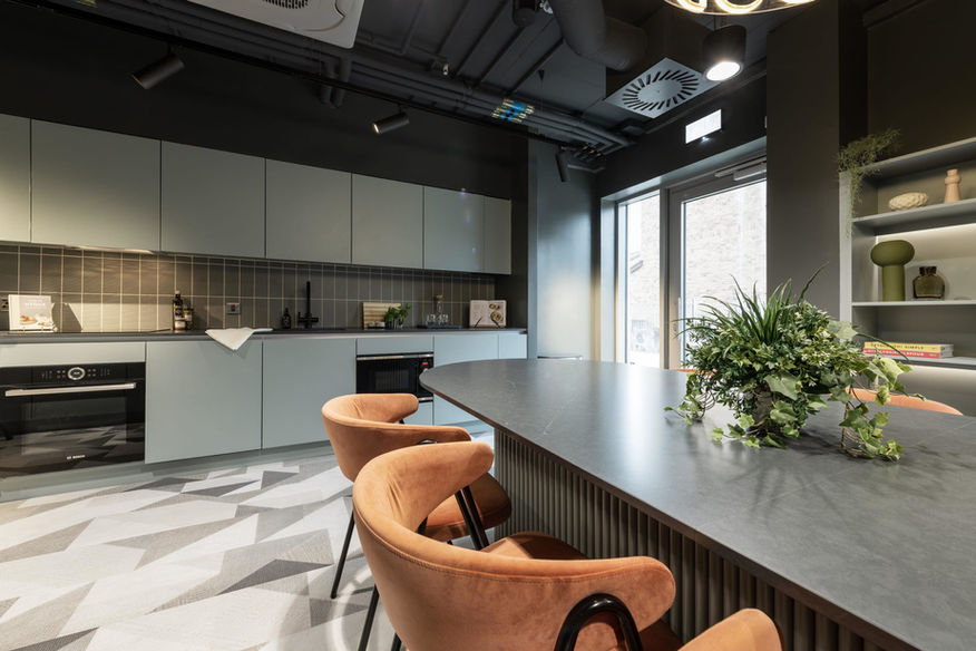 Bespoke joinery by Forest Contracts Ltd, transforming the Stanley Place student residence in Edinburgh, Scotland.