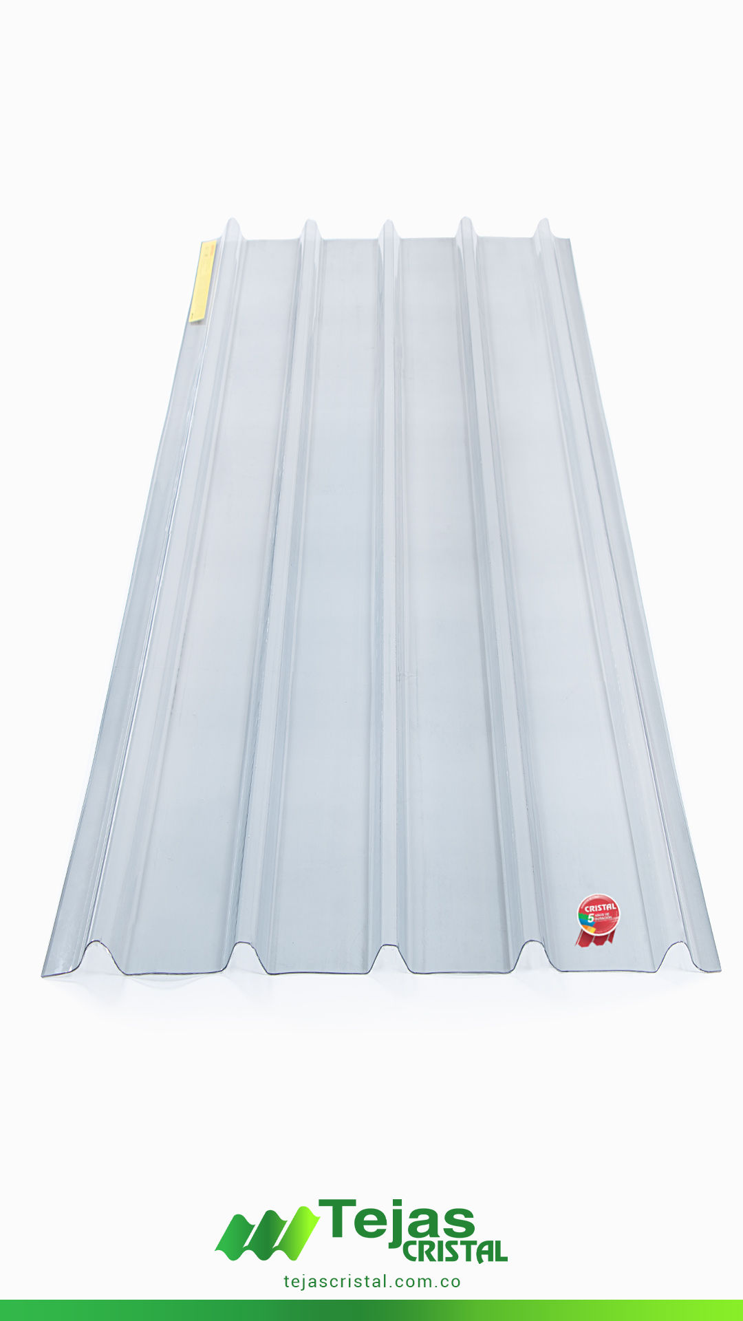 TEJA BLANCA Cresta Baja Upvc