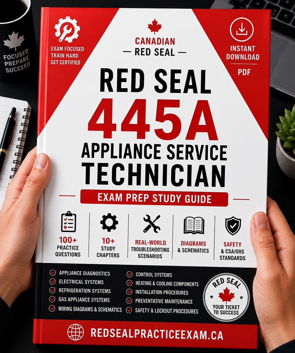 Thumbnail: Red Seal 445A Appliance Service Technician Study Guide