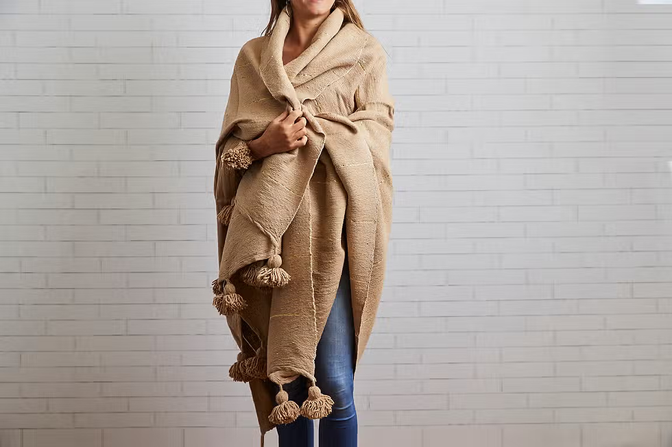 Thumbnail: Moroccan Blanket (Brown)