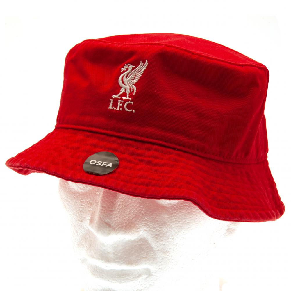 Liverpool FC Red Bucket Hat.