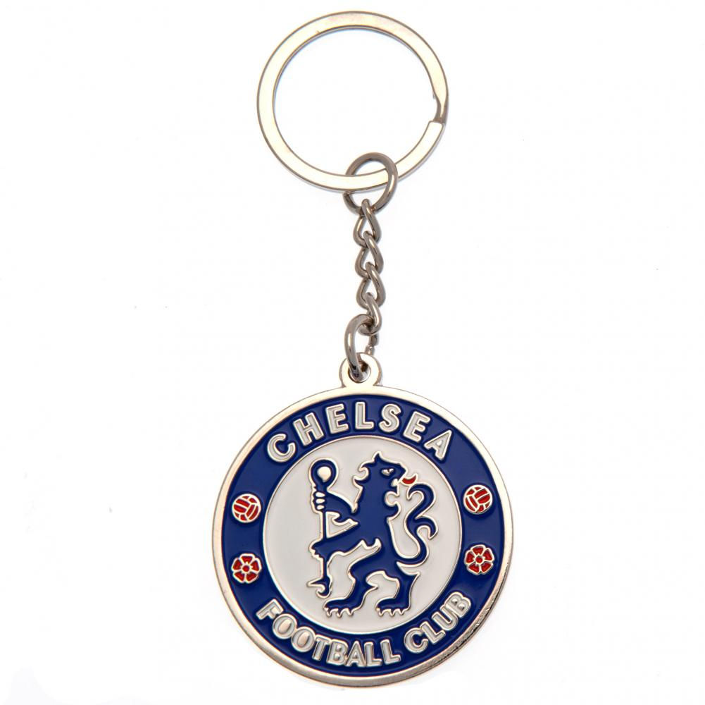 Chelsea FC Crest Keyring.