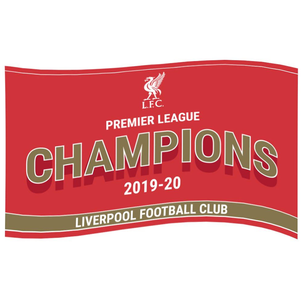 Liverpool FC Premier League Champions Flag.