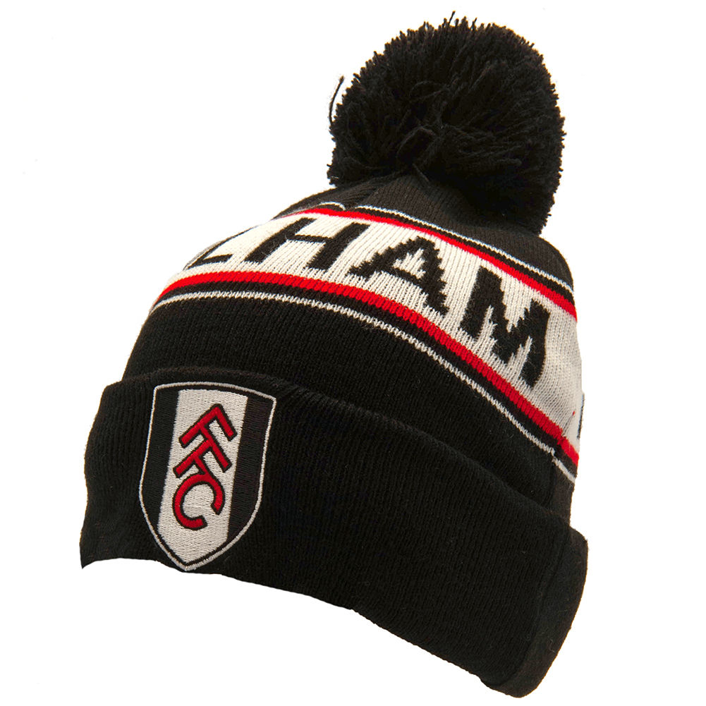 Fulham FC Text Ski Hat.