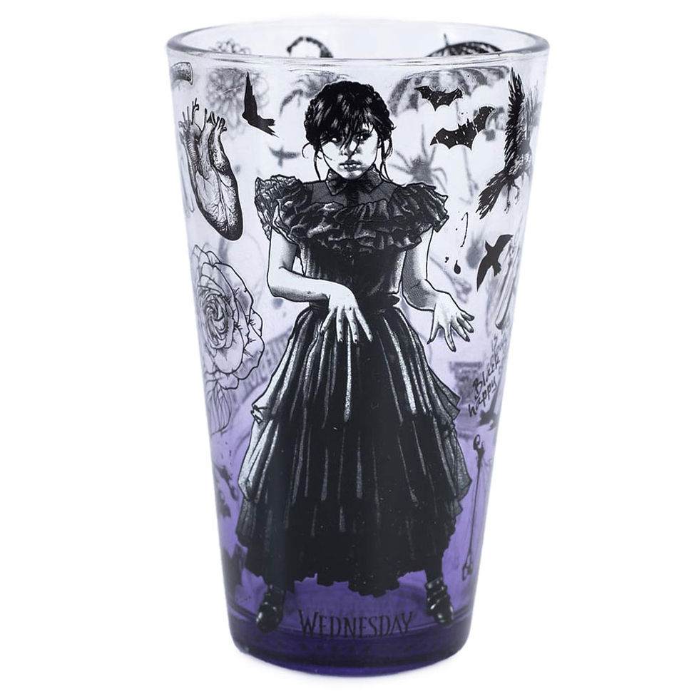 Wednesday Large Glass.