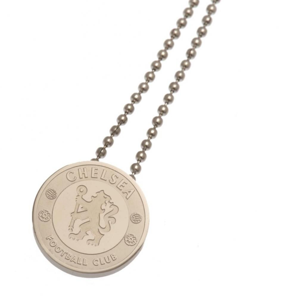 Chelsea FC Stainless Steel Pendant & Chain.
