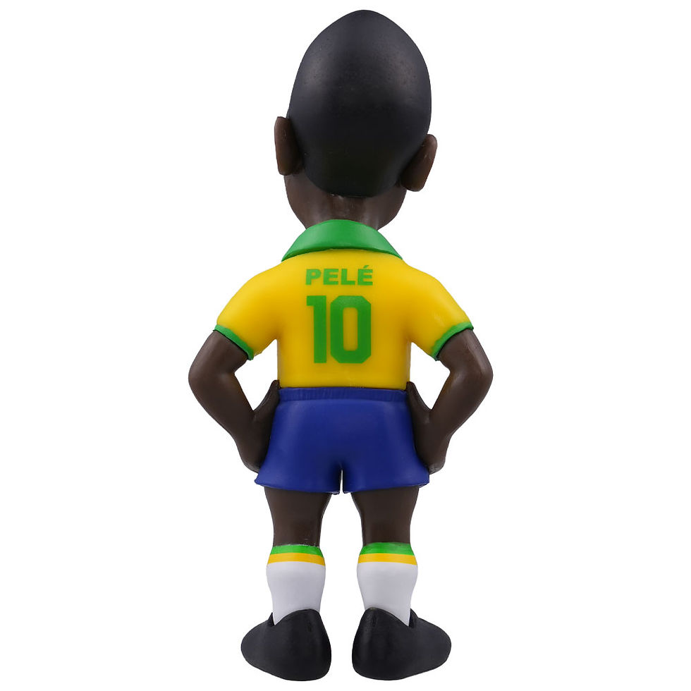 Thumbnail: Pele MINIX Figure 12cm Brazil Home Kit.