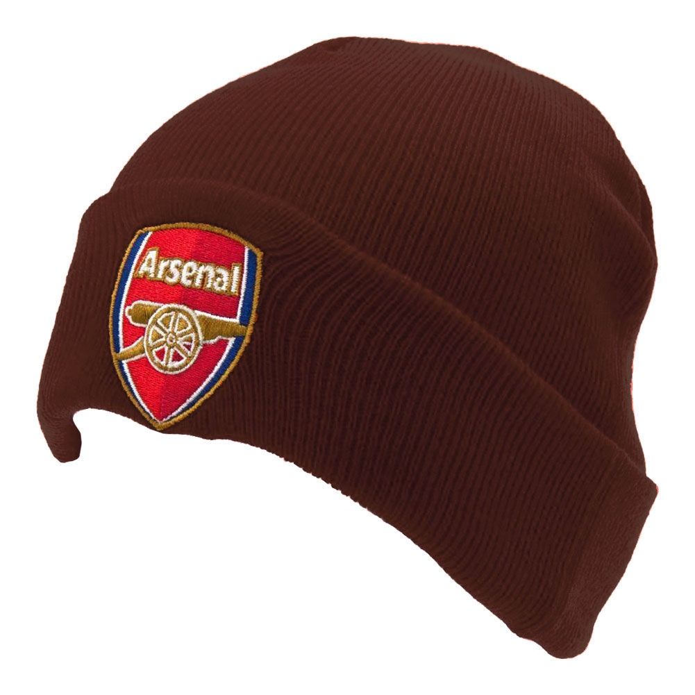 Arsenal FC Maroon Cuff Beanie.
