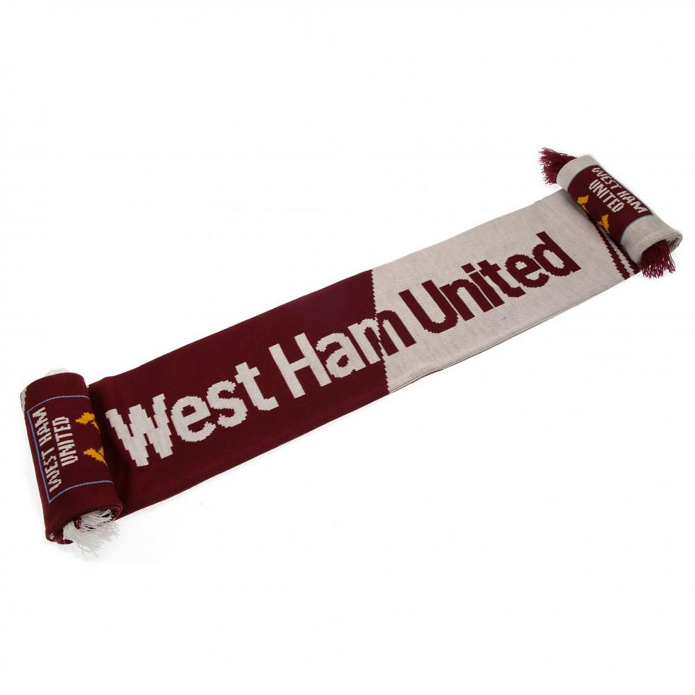 West Ham United FC Vertigo Scarf.