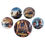 Thumbnail: The Goonies Button Badge Set.