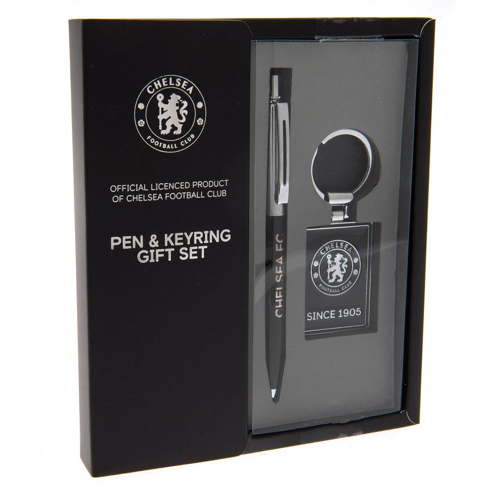 Chelsea FC Pen & Keyring Set.