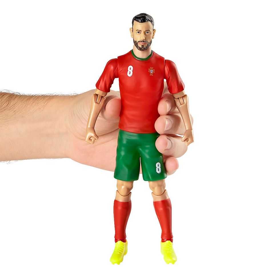 Thumbnail: Portugal Bruno Fernandes 20cm Action Figure.