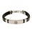 Thumbnail: Chelsea FC Silver Inlay Silicone Bracelet.