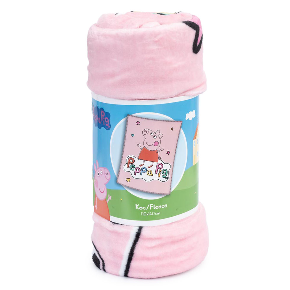 Peppa Pig Fleece Blanket.