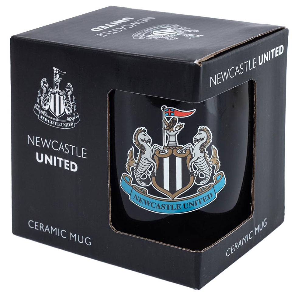 Thumbnail: Newcastle United FC Shaped Mug.