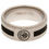 Thumbnail: Manchester City FC Black Inlay Ring Medium.