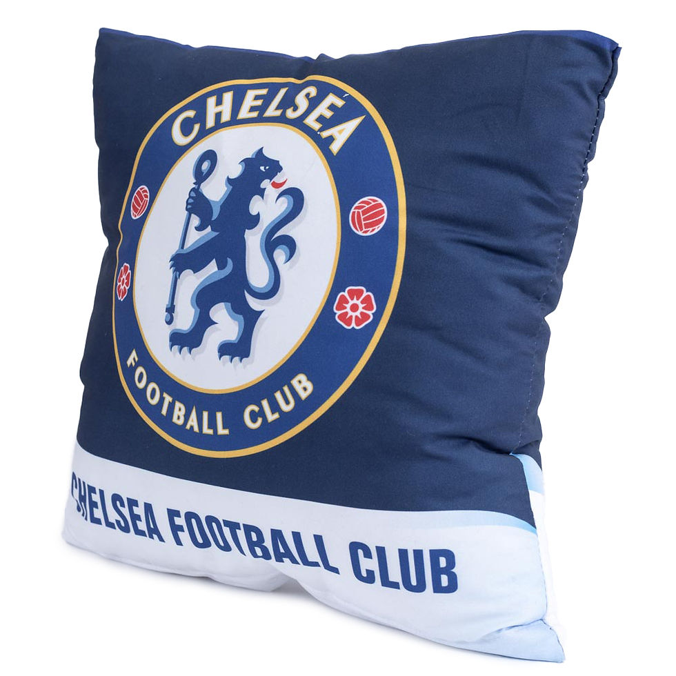 Chelsea FC Text Cushion.