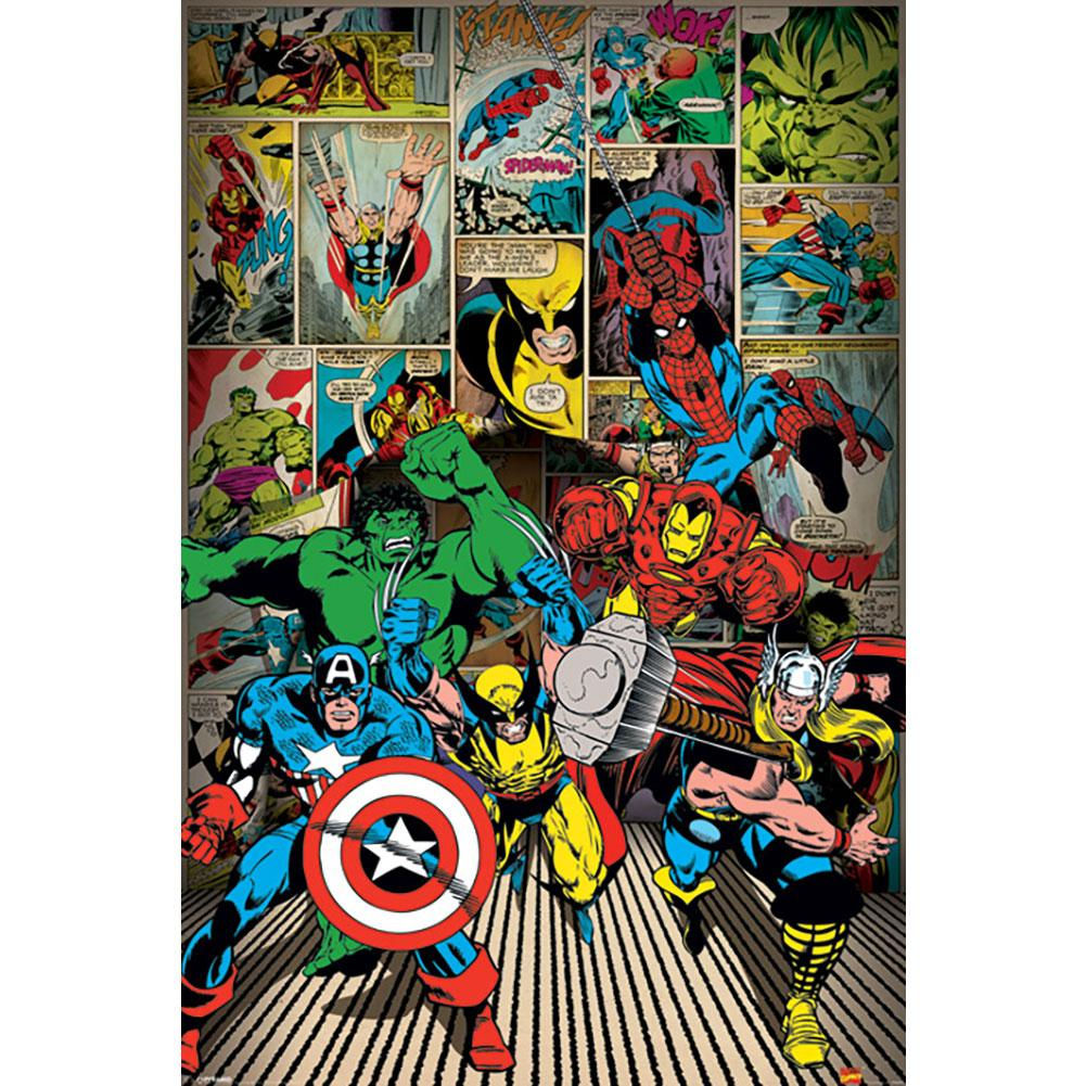 Marvel Comics Poster Heroes 111.