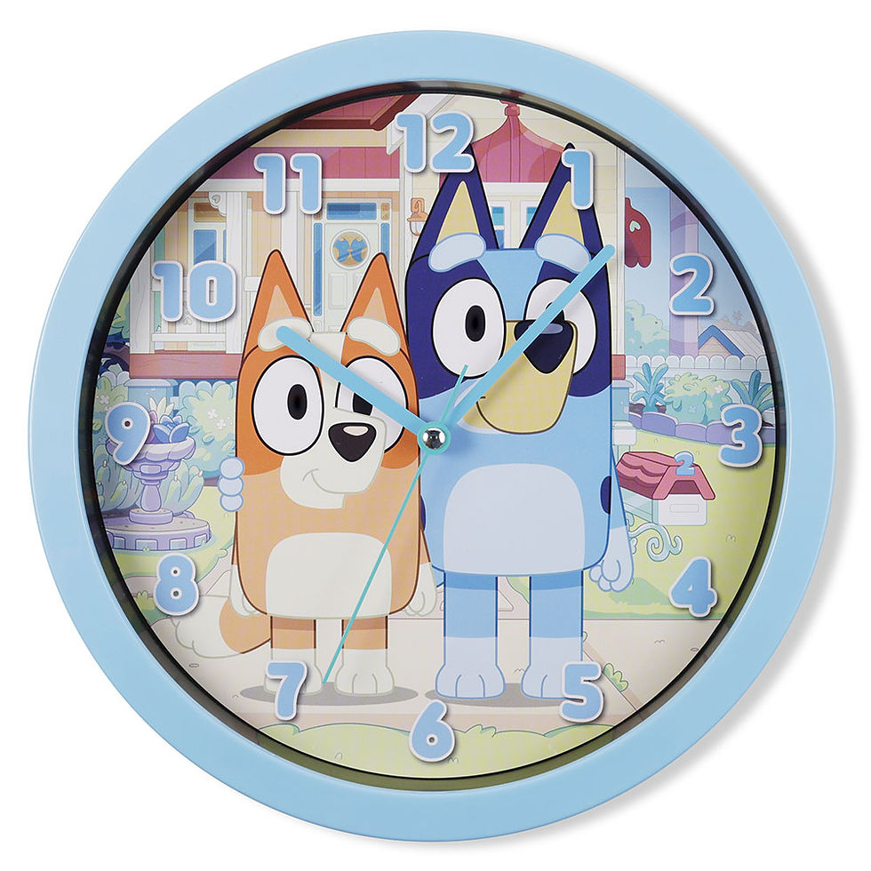 Bluey Wall Clock.