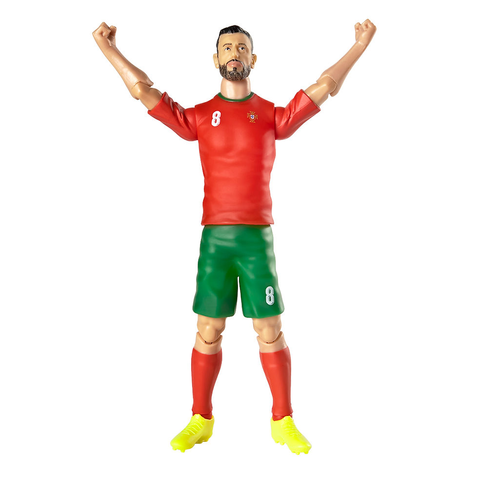 Thumbnail: Portugal Bruno Fernandes 20cm Action Figure.