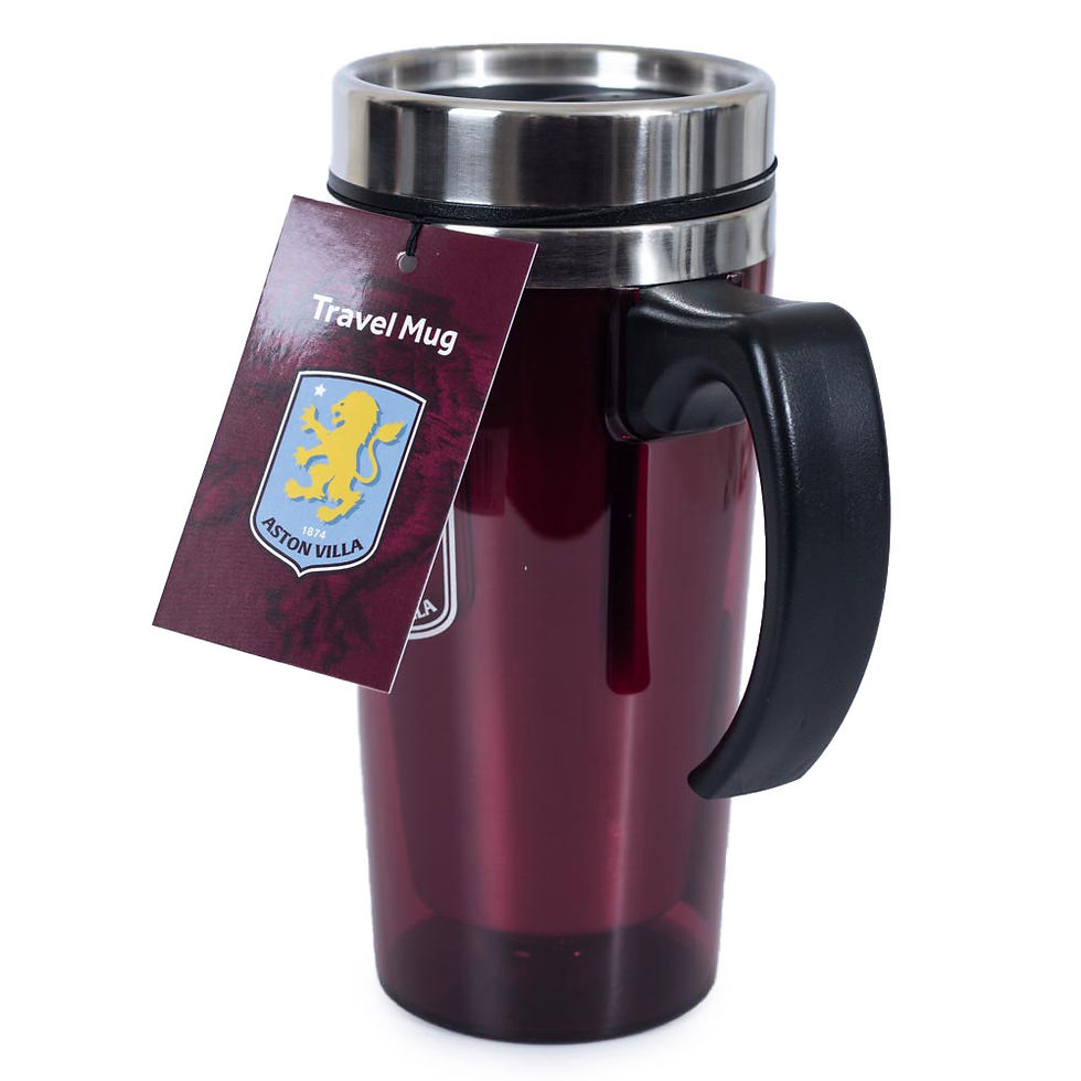 Thumbnail: Aston Villa FC Handled Travel Mug.