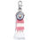 Thumbnail: Manchester City FC Pink Bar Scarf Bag Charm.