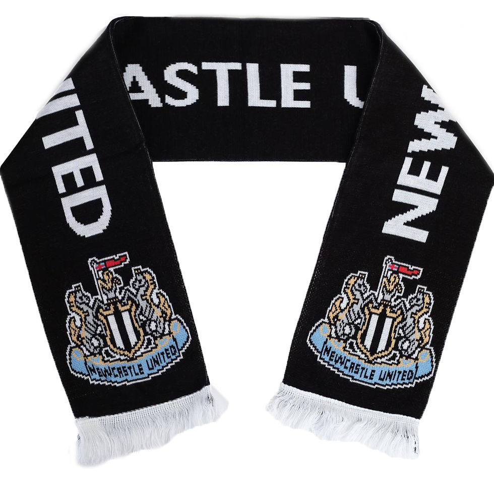 Newcastle United FC Crest Scarf.