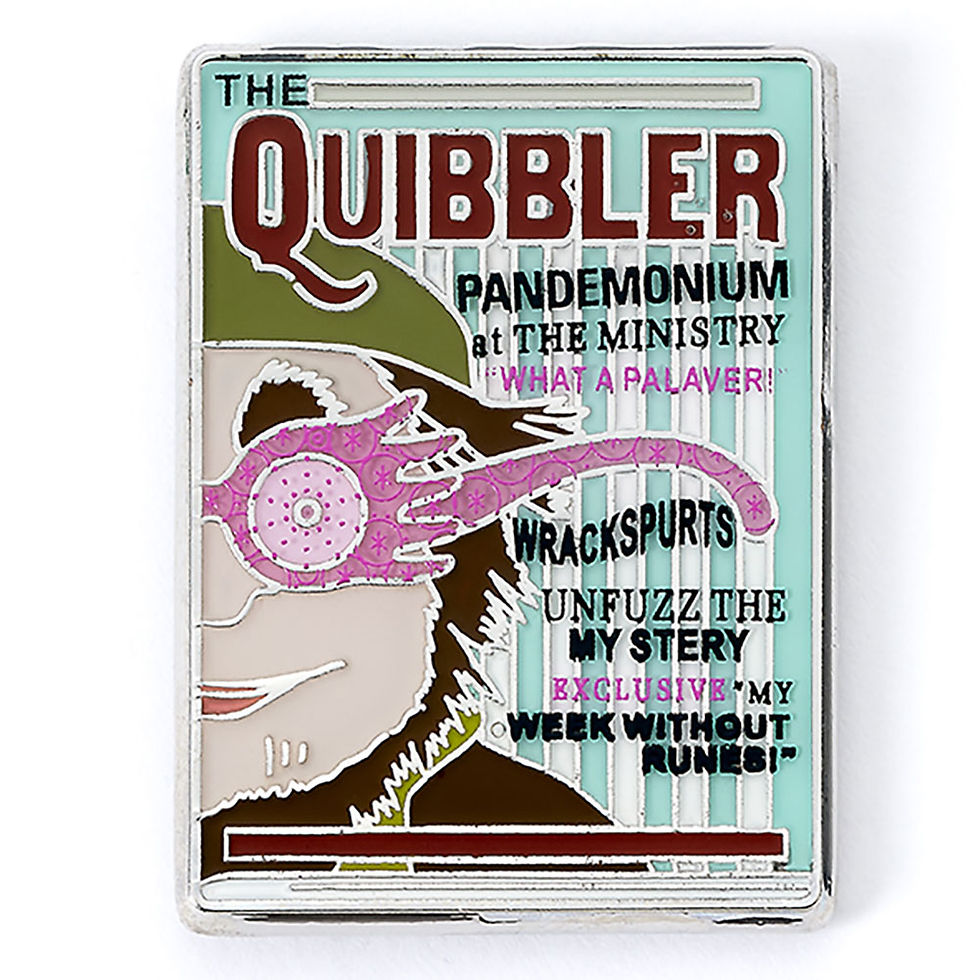 Harry Potter Badge Quibbler.