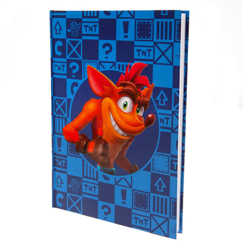 Crash Bandicoot Premium Notebook.