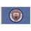 Thumbnail: Manchester City FC Core Crest Flag.